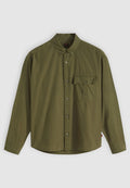 Levi's® ZANDT CROPPED SHIRT - Shirt - juke deep depths
