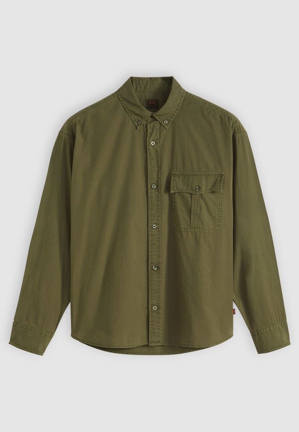 Levi's® ZANDT CROPPED SHIRT - Shirt - juke deep depths
