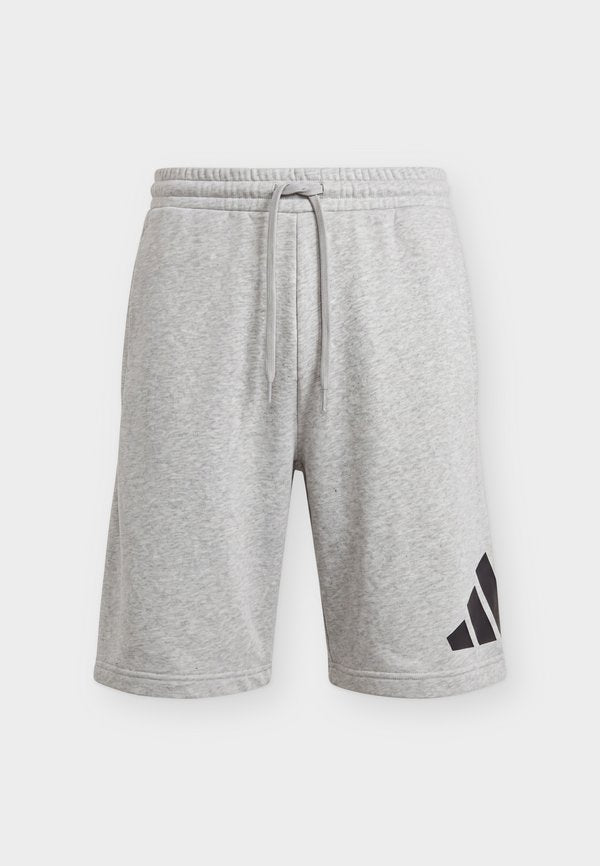 adidas Sportswear ESSENTIALS BIG LOGO SHORTS - Sports shorts - medium grey heather/black