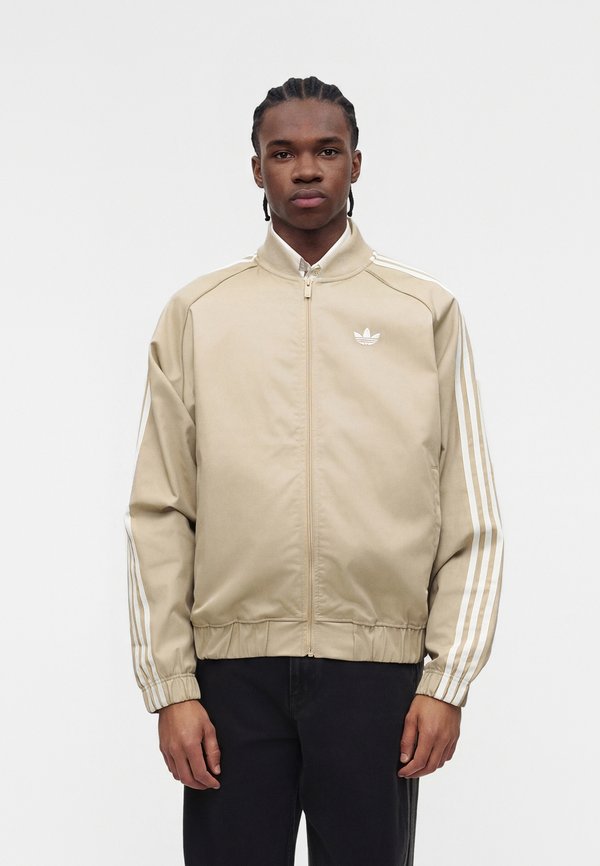 adidas Originals SST TT - Bomber Jacket - beige/white
