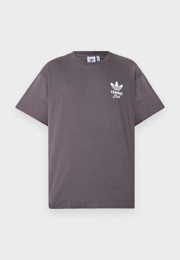 adidas Originals TENNIS CLUB TEE UNISEX - Print T-shirt - grey strata