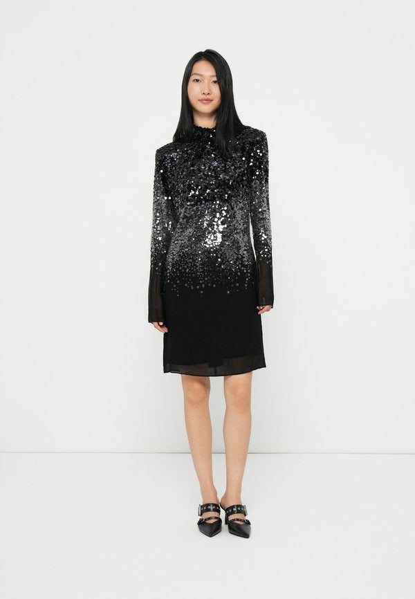 KARL LAGERFELD STUDIO DEGRADE DRESS