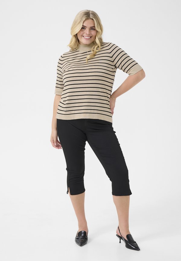 Kaffe Curve KCLIZZY STRIPED TURTLENECK