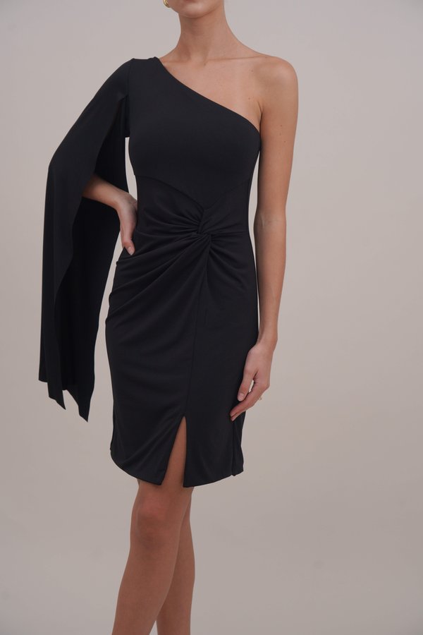 WAL G. BRAX CAPE SLEEVE MINI