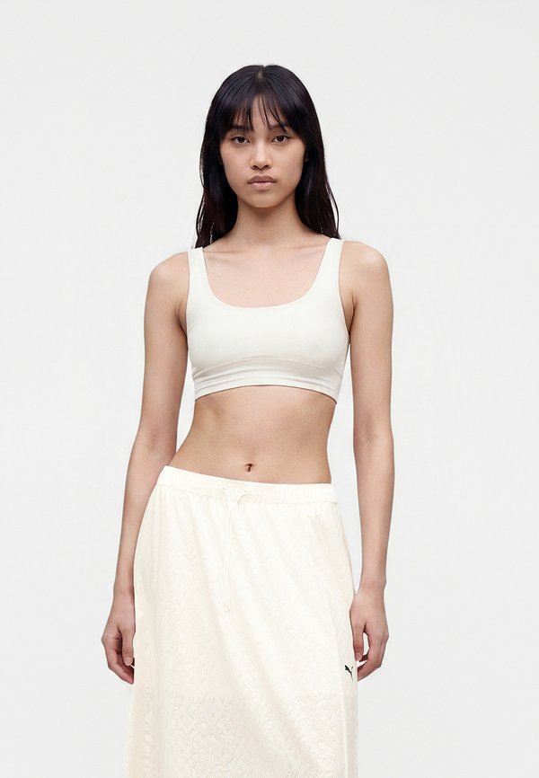 Puma A-line skirt - warm white