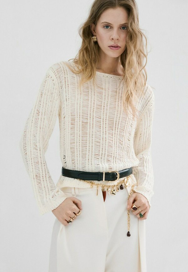 Mango Jumper - off-white
