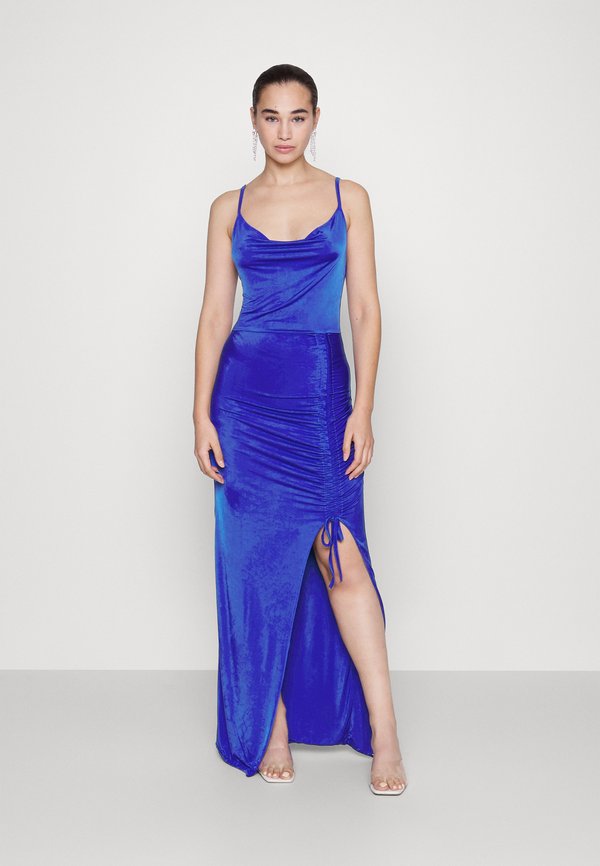 WAL G. YASS ROUCHED MAXI DRESS