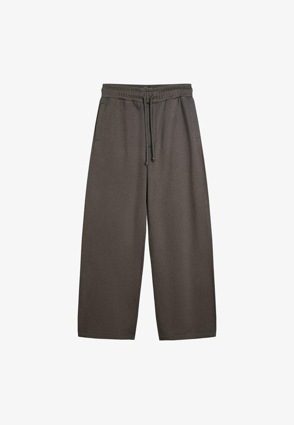 Bershka Tracksuit bottoms - dark grey