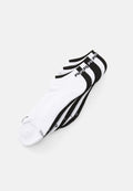 Puma CUSHIONED SNEAKER UNISEX 6 PACK - Socks - white/black