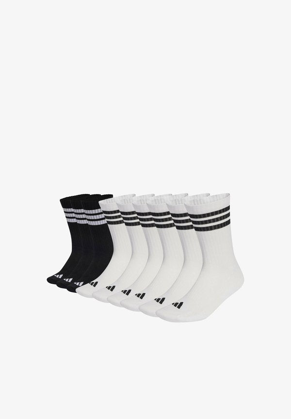 adidas Sportswear UNISEX 9ER PACK - Socks - xweiß/schwarz