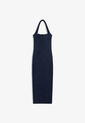 Bershka MIDI - Denim dress - royal blue