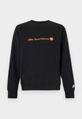 Nike Sportswear CLUB CREW PLAY - Sweatshirt - black/white