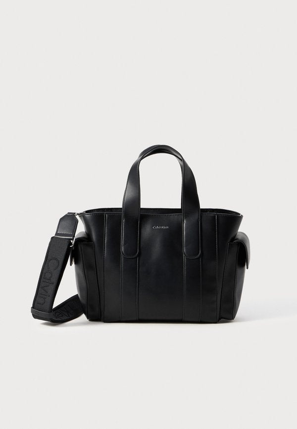 Calvin Klein Handbag - black/old silver-coloured