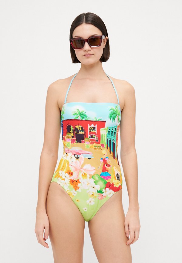 Seafolly CUBA BANDEAU ONE PIECE