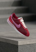 Nike Sportswear CORTEZ - Trainers - tough red/lt magenta white/safety orange/black