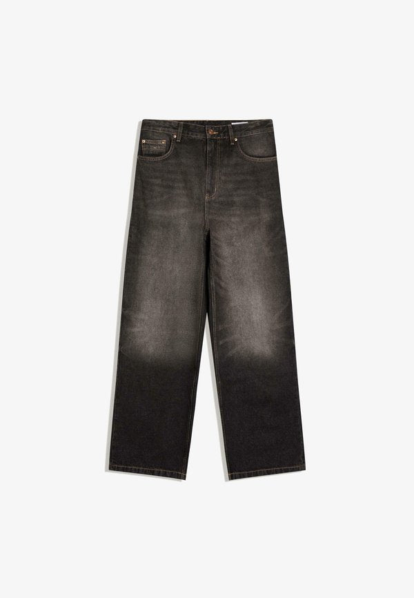 Bershka Baggy Jeans - black