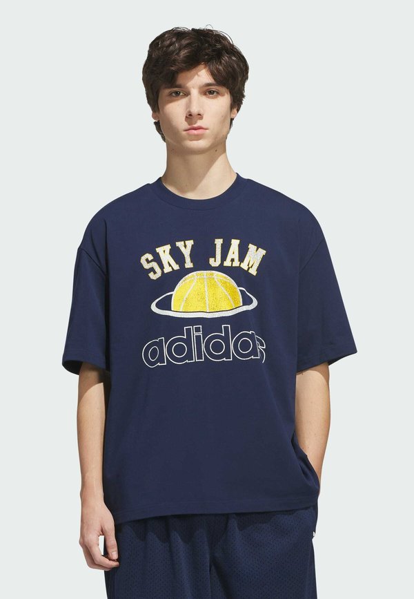adidas Originals ADIDAS ORIGINALS ORIGINALS SKYJAM TEE - Print T-shirt - night indigo