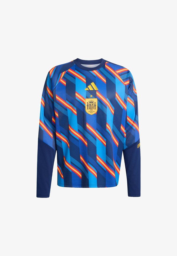 adidas Performance ADIDAS PERFORMANCE SPAIN 26 HOME PRE MATCH WARM TOP - Sweatshirt - dark blue