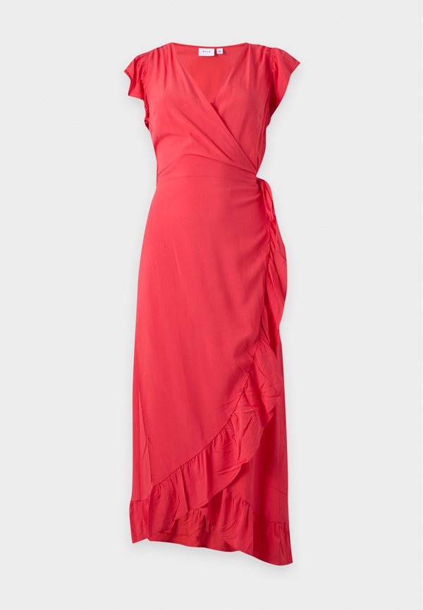 VILA VIMANSAKIANA WRAP DRESS