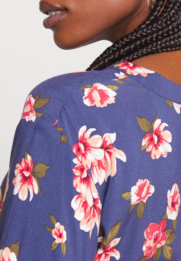EVOKED VILA VIRIKKI V NECK SHORT DRESS