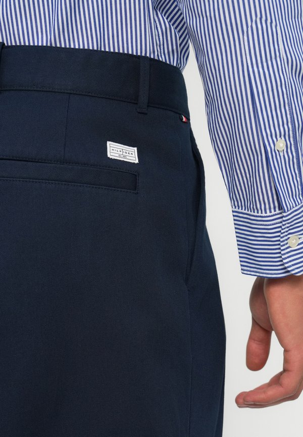 Tommy Hilfiger PLEATED TWILL WIDE LEG TROUSERS