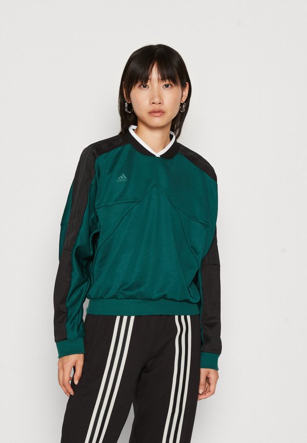 adidas Sportswear TIRO - Long sleeved top - collegiate green/black
