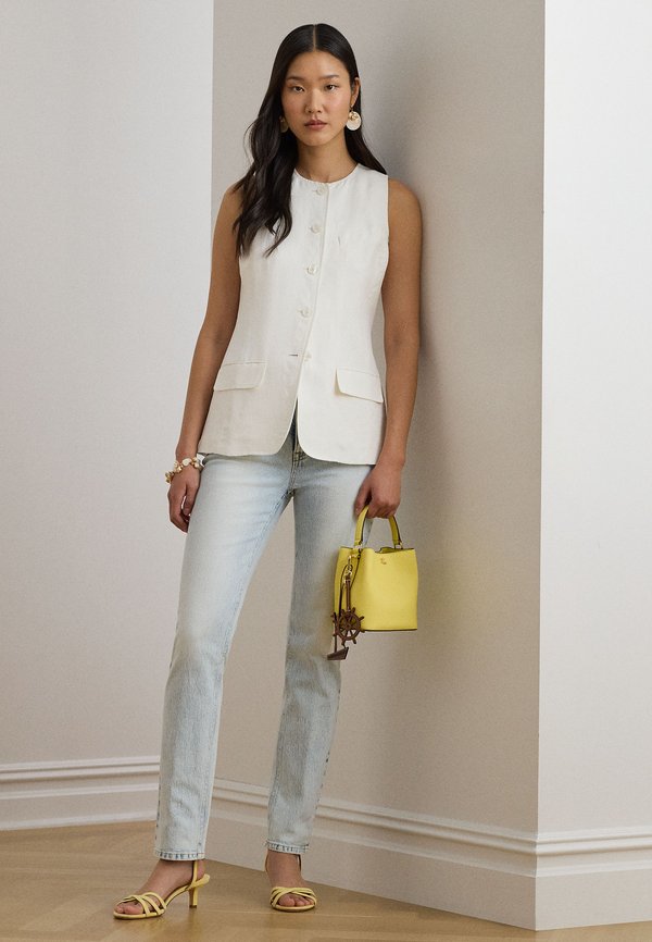 Lauren Ralph Lauren HIGH-RISE STRAIGHT ANKLE JEAN