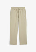 Puma WARDROBE ESS RELAXED - Tracksuit bottoms - pebble gray