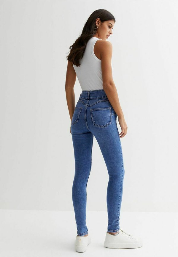 New Look BRIGHT BLUE LIFT & SHAPE HIGH WAIST YAZMIN