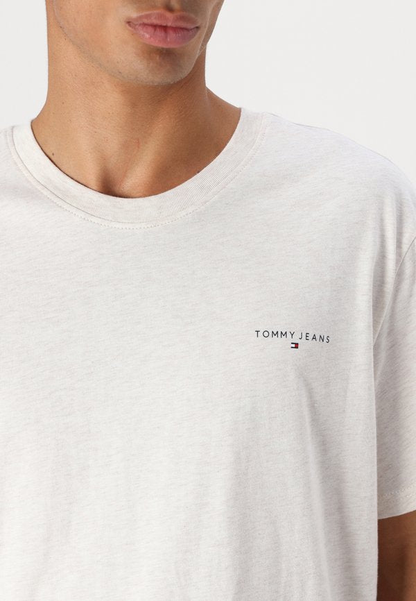 Tommy Jeans SLIM LINEAR CHEST TEE