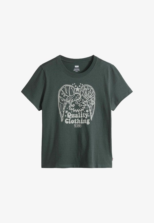 Levi's® GR FAVORITE TEE FUNKY COLLEGIATE NAVY BL - Print T-shirt - funky collegiate nav