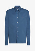 Tommy Hilfiger FLEX SOLID SHIRT CORE ESSENTIALS - Shirt - aegean sea