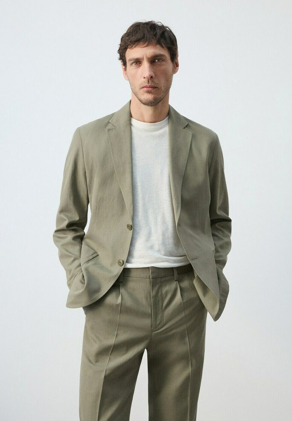 Mango Blazer jacket - green
