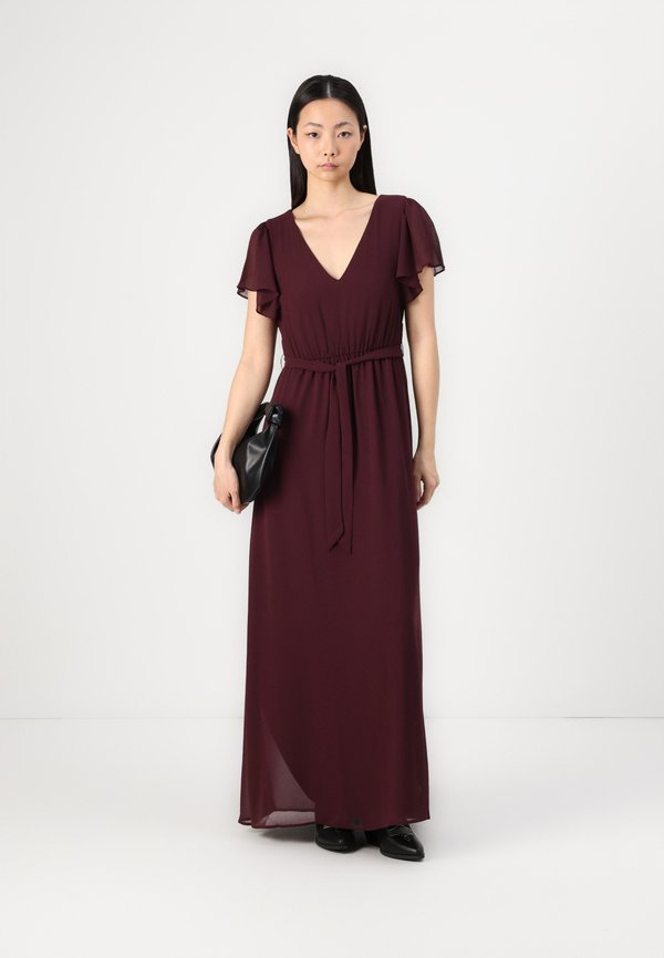 VILA VIMICADA V NECK MAXI DRESS