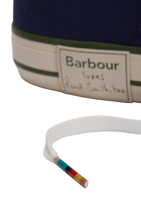 Barbour PAUL SMITH LOVES BARBOUR MEN'S PLIMSOLLS