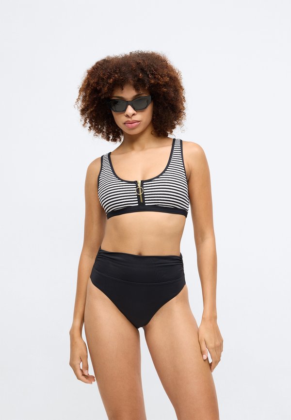 Seafolly CLUBHOUSE ZIP FRONT TANK