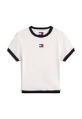 Tommy Jeans TOMMY BADGE RIBBED SLIM T-SHIRT