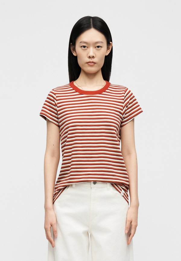 rag & bone THE SLUB STRIPED TEE