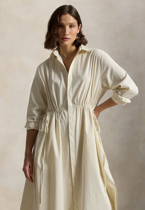 Polo Ralph Lauren COTTON DRAWCORD SHIRTDRESS