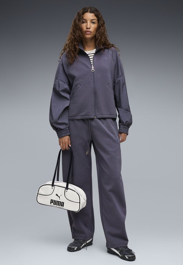 Puma HER RELAXED FULL-ZIP JACKE - Training jacket - inky depths