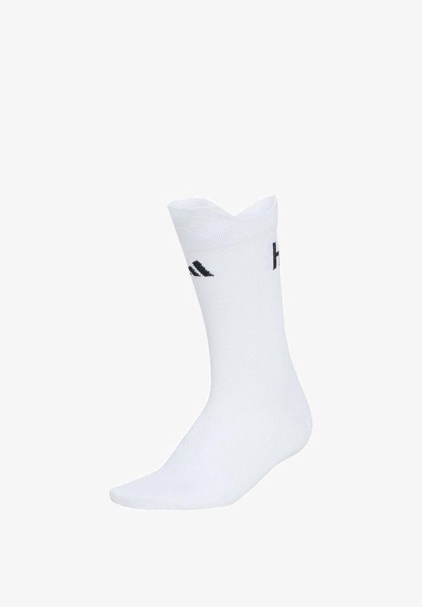 adidas Performance ADIDAS PERFORMANCE RUNNING MESSAGE CREW SOCKS UNISEX - Sports socks - white/black