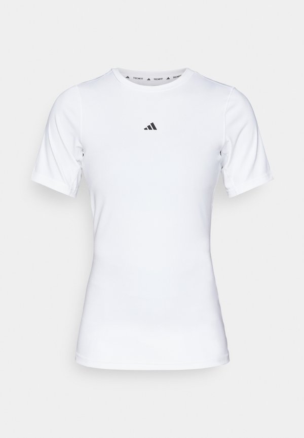 adidas Performance TECHFIT TRAINING T-SHIRT - Sports T-shirt - white