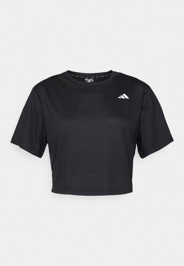 adidas Performance WORKOUT ESSENTIALS BOXY - Sports T-shirt - black