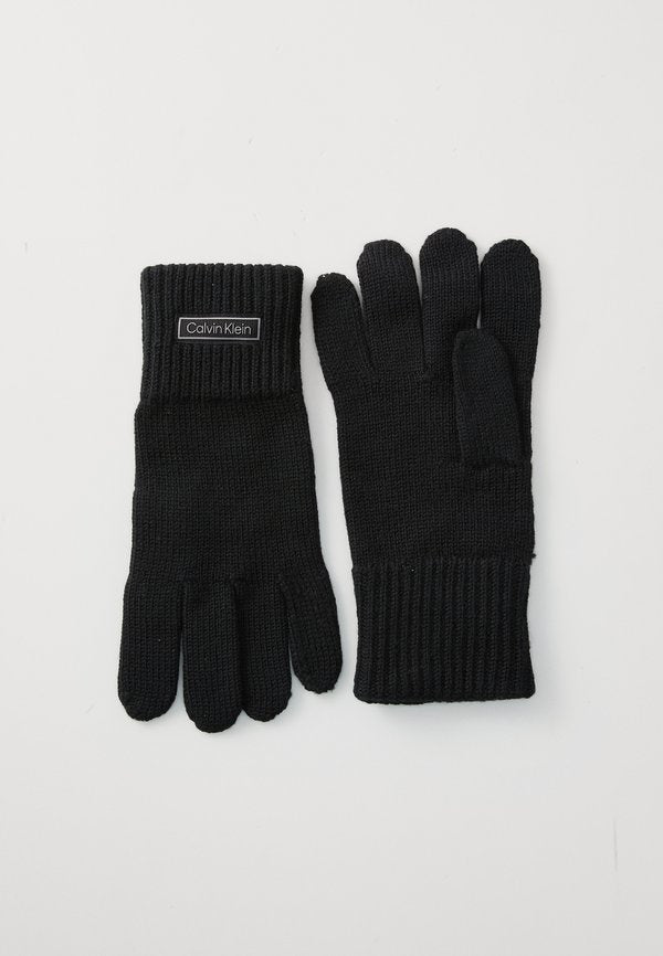 Calvin Klein PATCH BLEND - Gloves - black