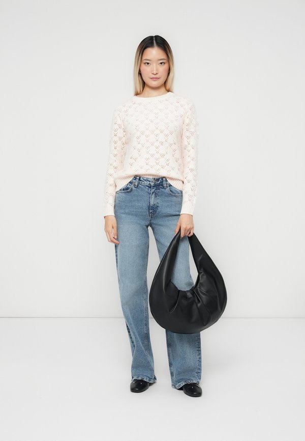 JDY JDYAMANDA LIFE O-NECK PULLOVER