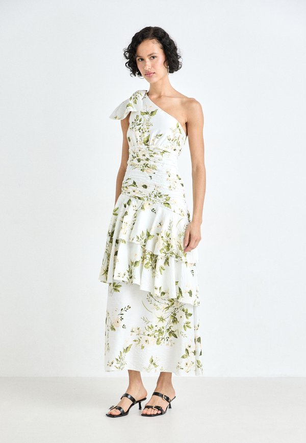 VILA VILINE ONE SHOULDER ANKLE DRESS