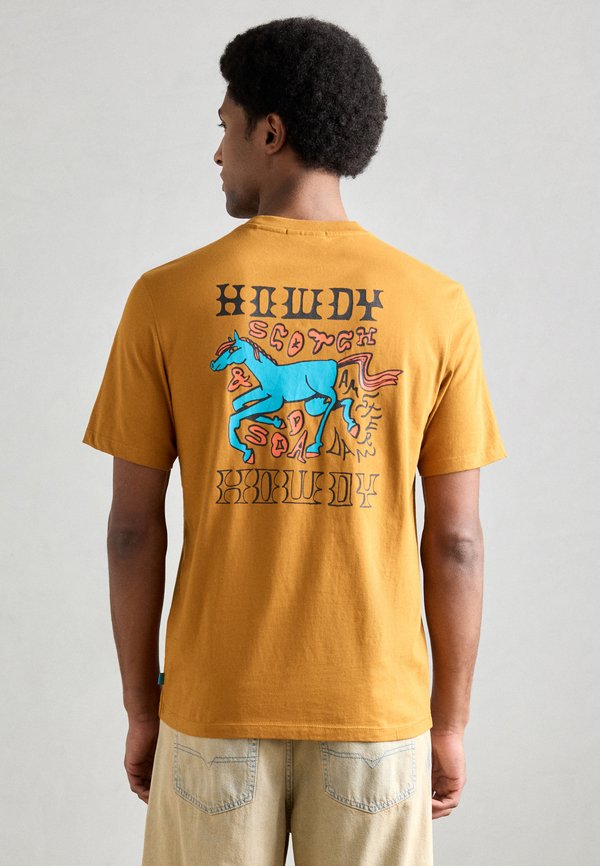 Scotch & Soda FRONT AND BACK ARTWORK REGULAR FIT