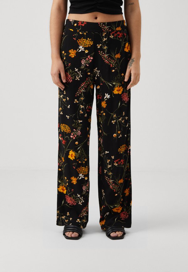 Vero Moda Petite VMEASY WIDE PANTS LEO PRINT