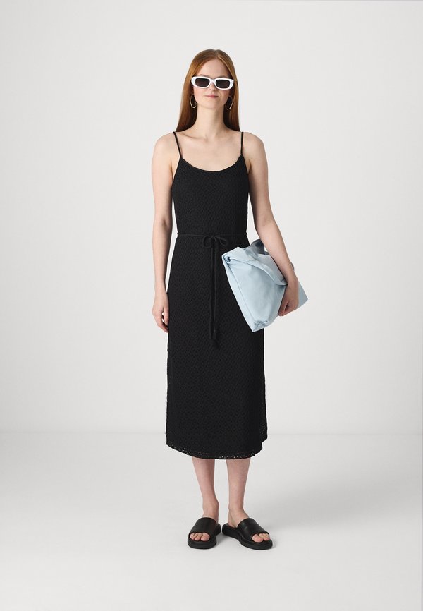 VILA VILIBERINA U-NECK MIDI SLIP