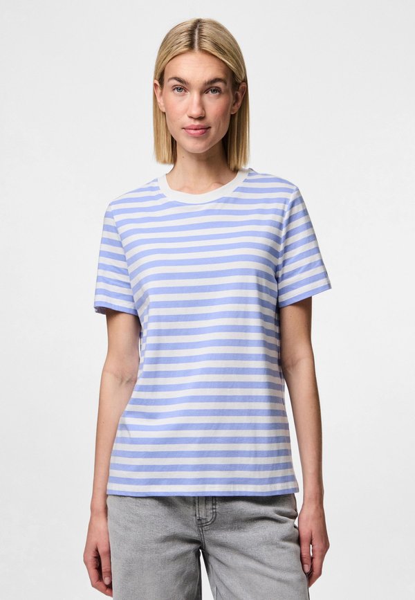 Pieces PCRIA SS TEE STRIPES NOOS BC